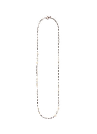 Main View - Click To Enlarge - MIRIAM HASKELL - Pearl assemblage chain necklace