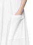 Detail View - Click To Enlarge - THEORY - 'Sun' cotton poplin midi dress