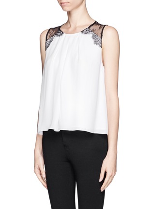 Front View - Click To Enlarge - ALICE & OLIVIA -  'Loretta' sleeveless tank top