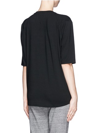 Back View - Click To Enlarge - THEORY - 'Cyle' Drop Shoulder Tee