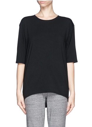 Main View - Click To Enlarge - THEORY - 'Cyle' Drop Shoulder Tee