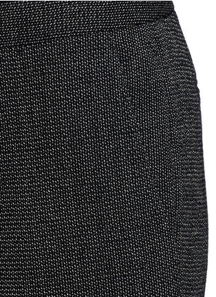 Detail View - Click To Enlarge - THEORY - 'Padgette' eyelet knit pants