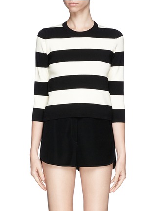 Main View - Click To Enlarge - THEORY - 'Harmona S' striped knit sweater