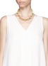 Figure View - Click To Enlarge - MIRIAM HASKELL - Two-strand pearl necklace