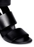 Detail View - Click To Enlarge - ALEXANDER WANG - 'Katya' double band leather sandals