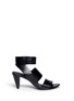 Main View - Click To Enlarge - ALEXANDER WANG - 'Katya' double band leather sandals