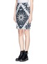 Front View - Click To Enlarge - KTZ - Solar system print skirt