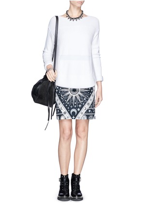 Figure View - Click To Enlarge - KTZ - Solar system print skirt
