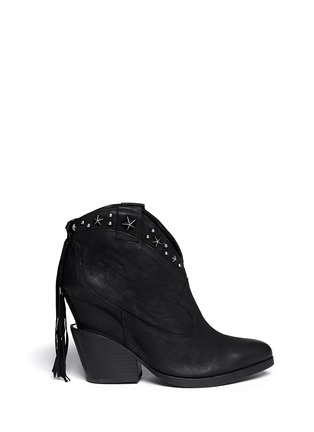 Main View - Click To Enlarge - ASH - 'Loco' studded leather boots