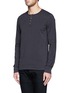 Front View - Click To Enlarge - SCOTCH & SODA - Henley shirt