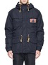 Main View - Click To Enlarge - SCOTCH & SODA - Detachable padded lining parka