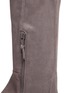 Detail View - Click To Enlarge - STUART WEITZMAN - 'All Serve' stretch suede thigh high boots