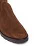 Detail View - Click To Enlarge - STUART WEITZMAN - 'Van Land' stretch suede thigh high boots