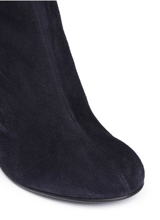 Detail View - Click To Enlarge - ACNE STUDIOS - Suede leather boots