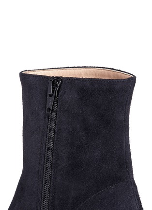 Detail View - Click To Enlarge - ACNE STUDIOS - Suede leather boots