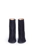 Front View - Click To Enlarge - ACNE STUDIOS - Suede leather boots