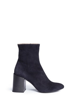 Main View - Click To Enlarge - ACNE STUDIOS - Suede leather boots