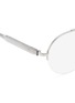 Detail View - Click To Enlarge - SUPER - 'Numero 24' double bridge round wire optical glasses