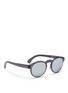Figure View - Click To Enlarge - SUPER - 'Duo-Lens Paloma' rimless all lens round mirror sunglasses
