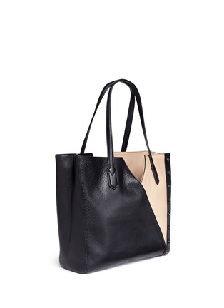 Detail View - Click To Enlarge - SAM EDELMAN - 'Emery' colourblock leather tote
