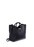 Detail View - Click To Enlarge - SAM EDELMAN - 'Whitney' ring handle leather tote