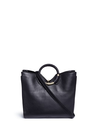 Main View - Click To Enlarge - SAM EDELMAN - 'Whitney' ring handle leather tote