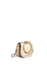 Detail View - Click To Enlarge - CHLOÉ - 'Nile' small calfskin leather bracelet bag