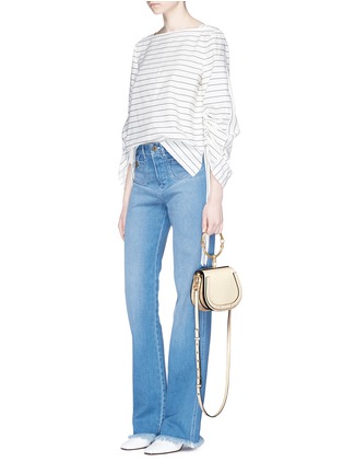 Front View - Click To Enlarge - CHLOÉ - 'Nile' small calfskin leather bracelet bag