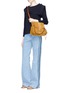 Figure View - Click To Enlarge - CHLOÉ - 'Lexa' small suede shoulder bag