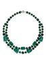 Main View - Click To Enlarge - KENNETH JAY LANE - Crystal pavé glass stone tiered necklace