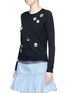 Front View - Click To Enlarge - MARC JACOBS - Sequin candy wool sweater