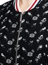 Detail View - Click To Enlarge - THOM BROWNE  - Floral embroidered varsity bomber jacket