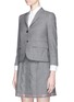 Front View - Click To Enlarge - THOM BROWNE  - Wool cropped classic blazer