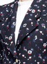 Detail View - Click To Enlarge - THOM BROWNE  - Poppy floral embroidered wool blazer