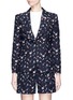 Main View - Click To Enlarge - THOM BROWNE  - Poppy floral embroidered wool blazer