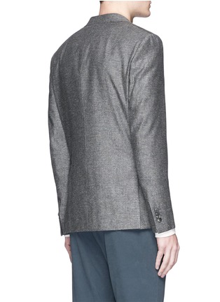 Back View - Click To Enlarge - BOGLIOLI - 'Sforsa' silk-linen blazer