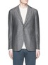 Main View - Click To Enlarge - BOGLIOLI - 'Sforsa' silk-linen blazer