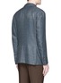 Back View - Click To Enlarge - BOGLIOLI - 'K-Jacket' check plaid wool-silk-linen soft blazer