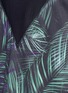 Detail View - Click To Enlarge - WE ARE HANDSOME - 'Jag' leaf print mesh muscle T-shirt