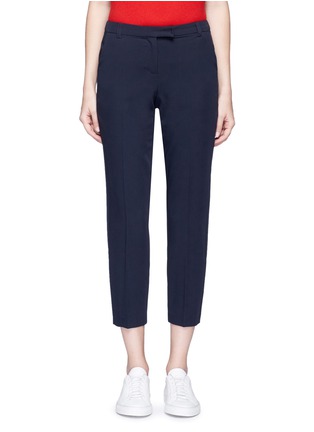 Main View - Click To Enlarge - TOPSHOP - Cropped suiting cigarette pants