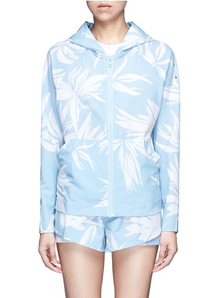 Main View - Click To Enlarge - THE UPSIDE - 'Lilium Lima' print hooded jacket