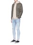 Figure View - Click To Enlarge - TOPMAN - Cotton twill bomber jacket