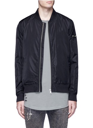 Main View - Click To Enlarge - TOPMAN - Twill bomber jacket