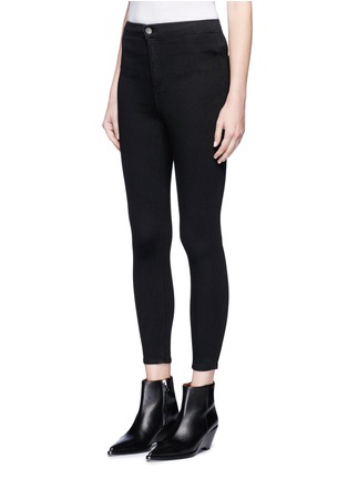 Front View - Click To Enlarge - TOPSHOP - Joni' high waist ankle grazer denim pants