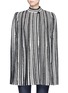 Main View - Click To Enlarge - ALEXANDER MCQUEEN - Textured knit cape