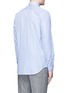 Back View - Click To Enlarge - CANALI - Stripe cotton shirt