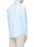 Back View - Click To Enlarge - CANALI - Cotton poplin dress shirt