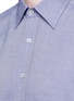 Detail View - Click To Enlarge - CANALI - Double faced cotton flannel shirt