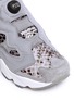Detail View - Click To Enlarge - REEBOK - x Disney 'InstaPump Fury JB' snakeskin embossed sneakers