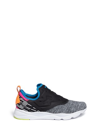 Main View - Click To Enlarge - REEBOK - 'Furylite Slip-on Lux' colourblock sneakers
